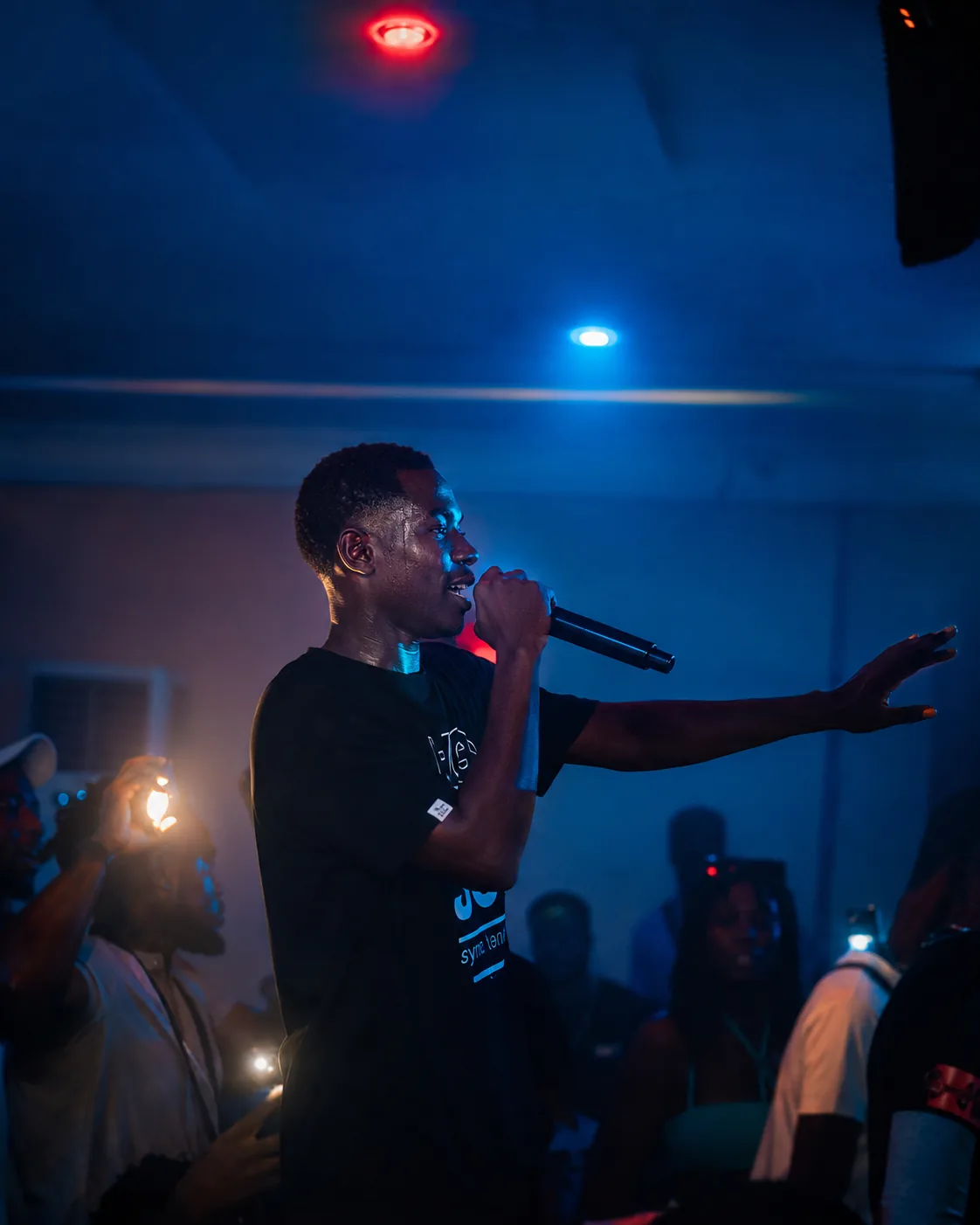 Live performance at Club Lava